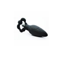 Cloud 9 Silicone Pro Plug Large Silver Vibe Black   